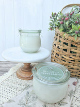 Load image into Gallery viewer, Sugared Peppermint 9 oz. European Preserve Jar