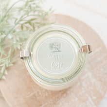 Load image into Gallery viewer, Coffee at the Cafe 15 oz. European Preserve Jar