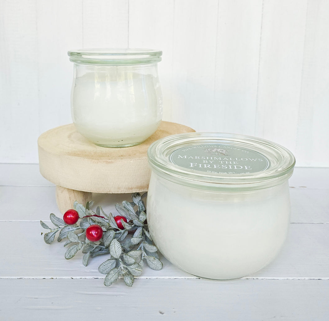 Marshmallows By The Fireside 15 oz. European Preserve Jar