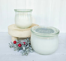 Load image into Gallery viewer, Catching Snowflakes  15 oz. European Preserve Jar
