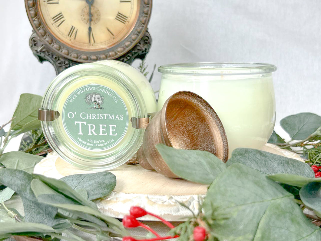 O' Christmas Tree 9 oz. European Preserve Jar