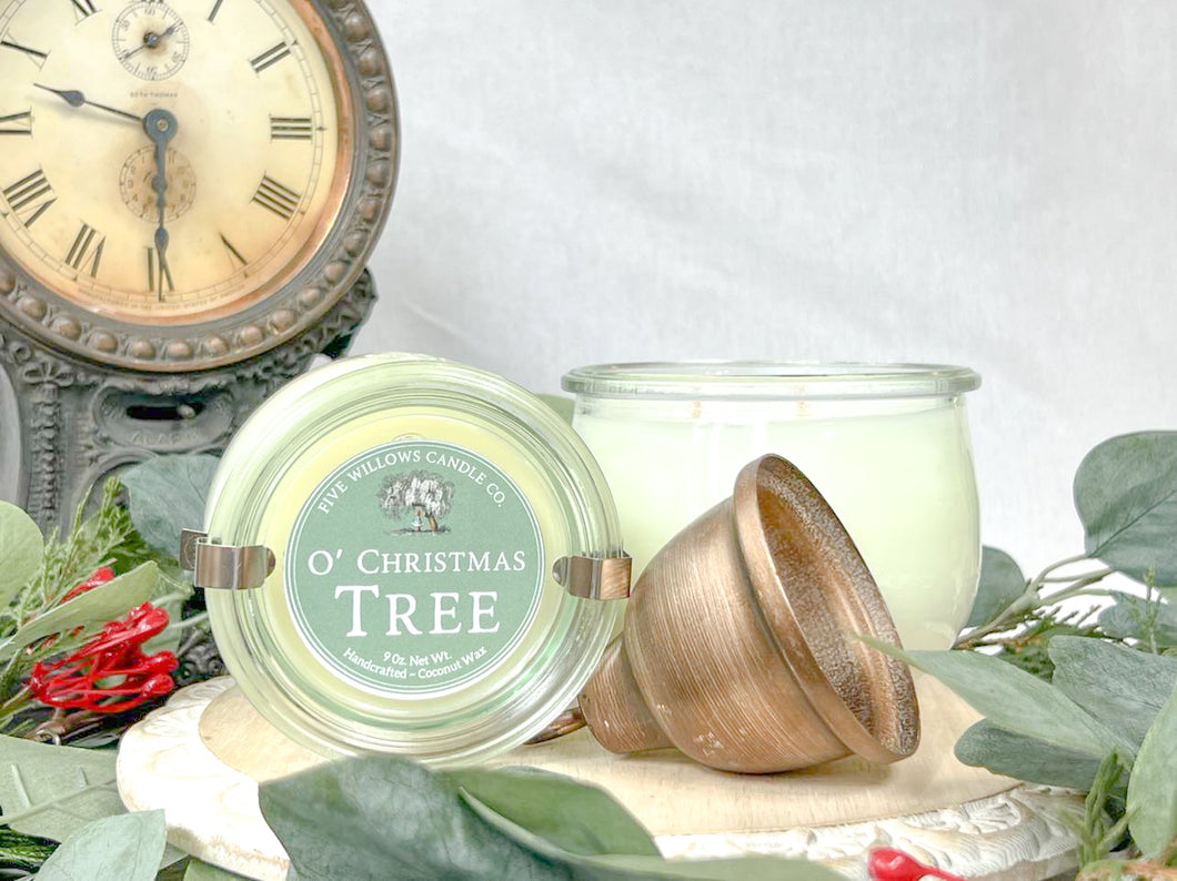 O' Christmas Tree 15 oz. European Preserve Jar